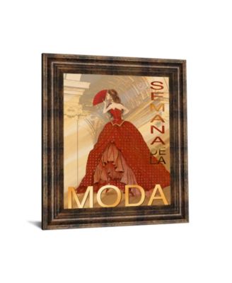 Semana De La Moda by Tava Studio Framed Print Wall Art, 22" x 26"