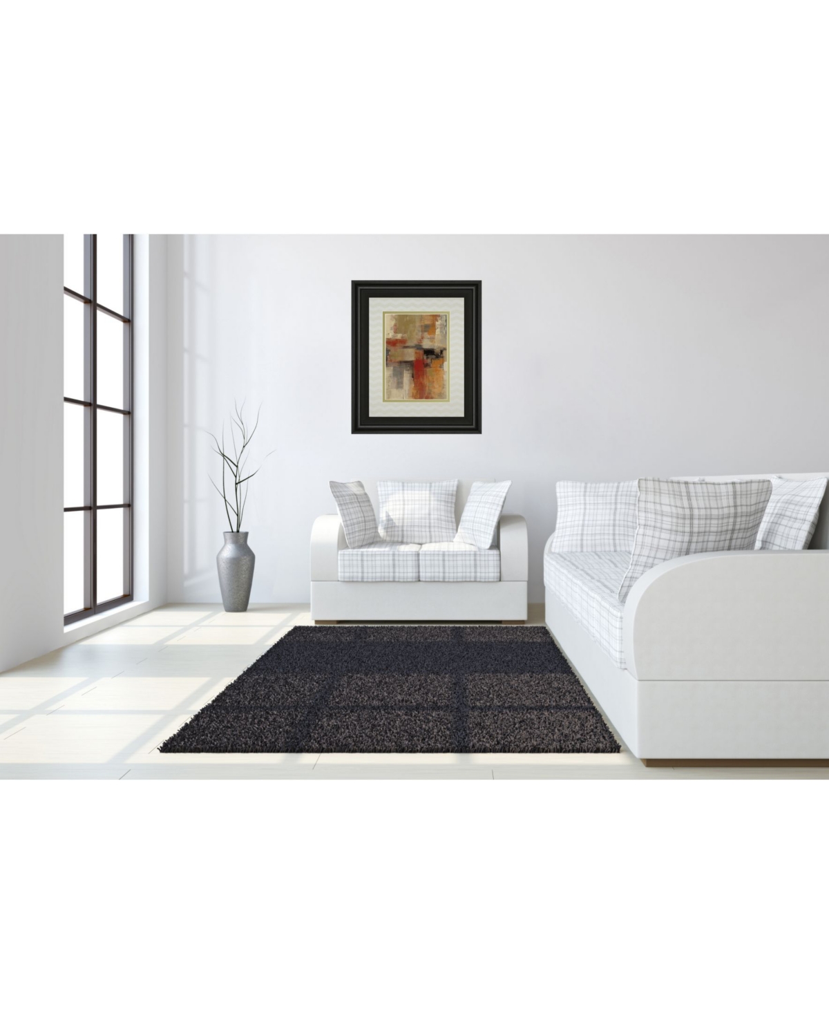 Classy Art Intersection Crop I by Sylvia Vassileva Framed Print Wall Art,