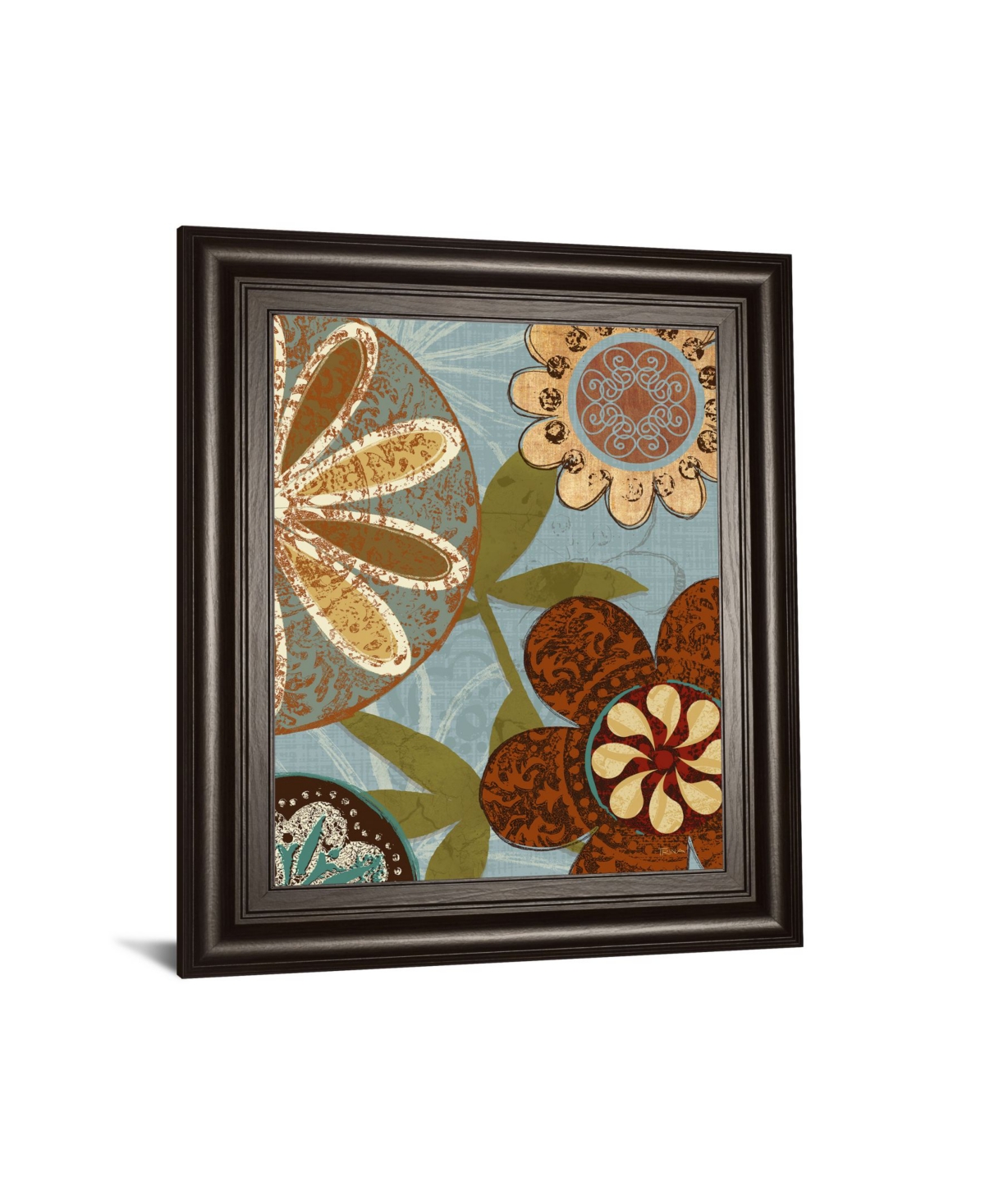 Classy Art Persian Garden Ii by Katrina Craven Framed Print Wall Art,