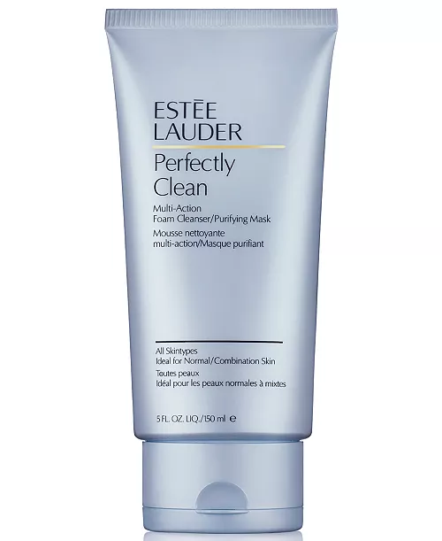 Estée Lauder Perfectly Clean Multi-Action Foaming Cleanser + Purifying Face Mask, 5.0 oz.