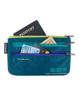 World Travel Essentials Currency and Passport Organizers, Set of 2