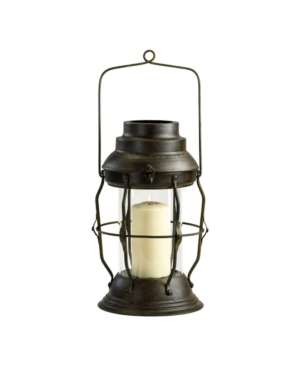 Shop Cyan Design Willow Lantern Candleholder In Bronze