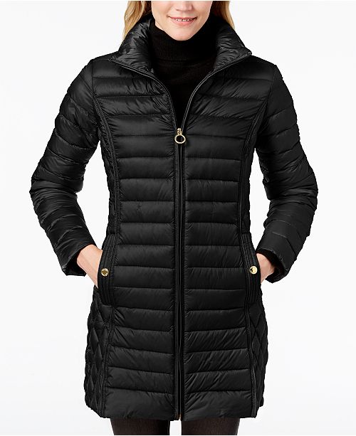 Michael Kors Hooded Packable Down Puffer Coat Created For Macy S