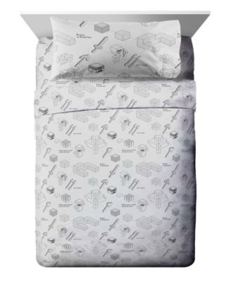 Minecraft 4-Piece Twin Comforter Set