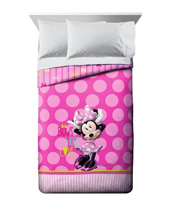 Disney Minnie Mouse 2 Piece Twin Comforter Set Macy s