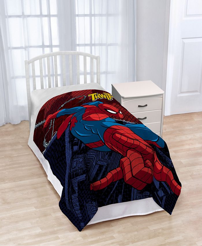 Marvel Spiderman Fleece Blanket Macy's