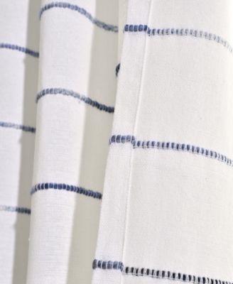 Lush Decor Ombre Stripe Yarn Dyed Cotton Window Curtain Panels