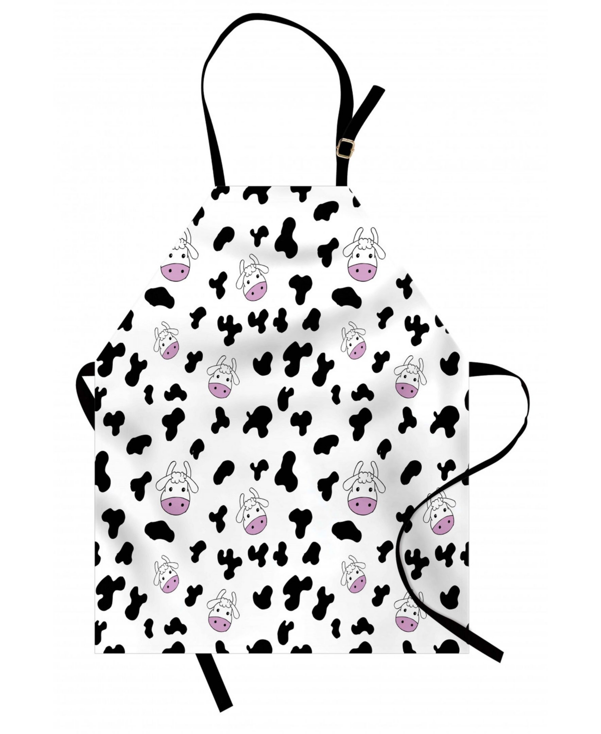Ambesonne Cow Print Apron