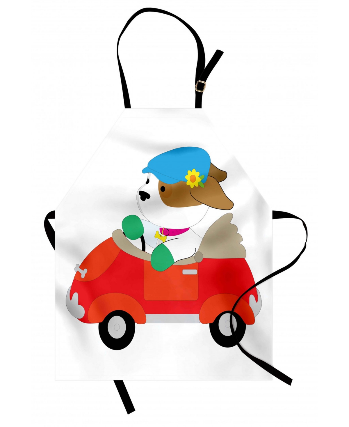 Ambesonne Dog Driver Apron