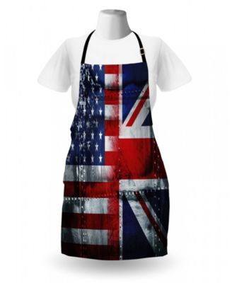 Ambesonne Union Jack Apron