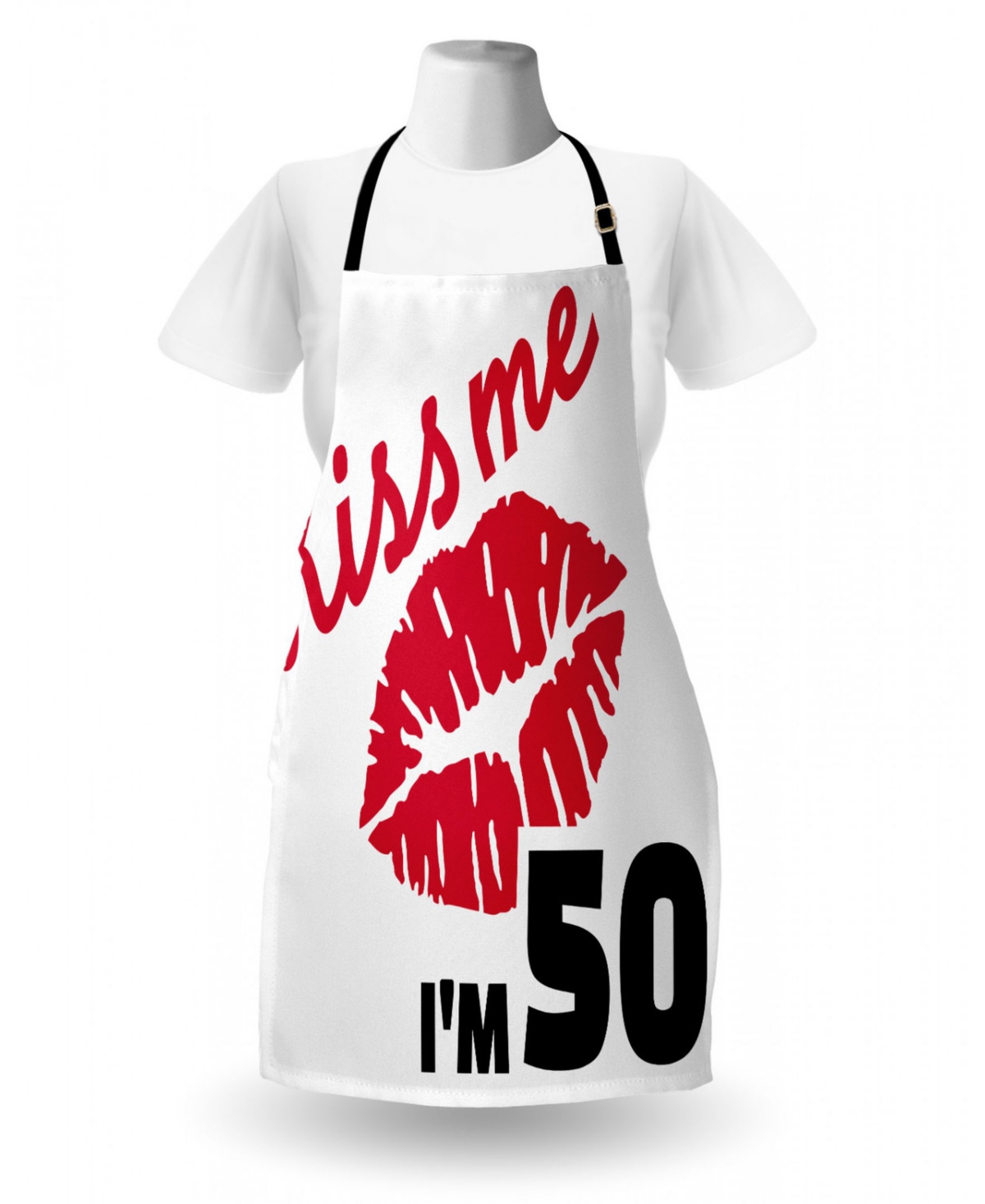 Ambesonne 50th Birthday Apron