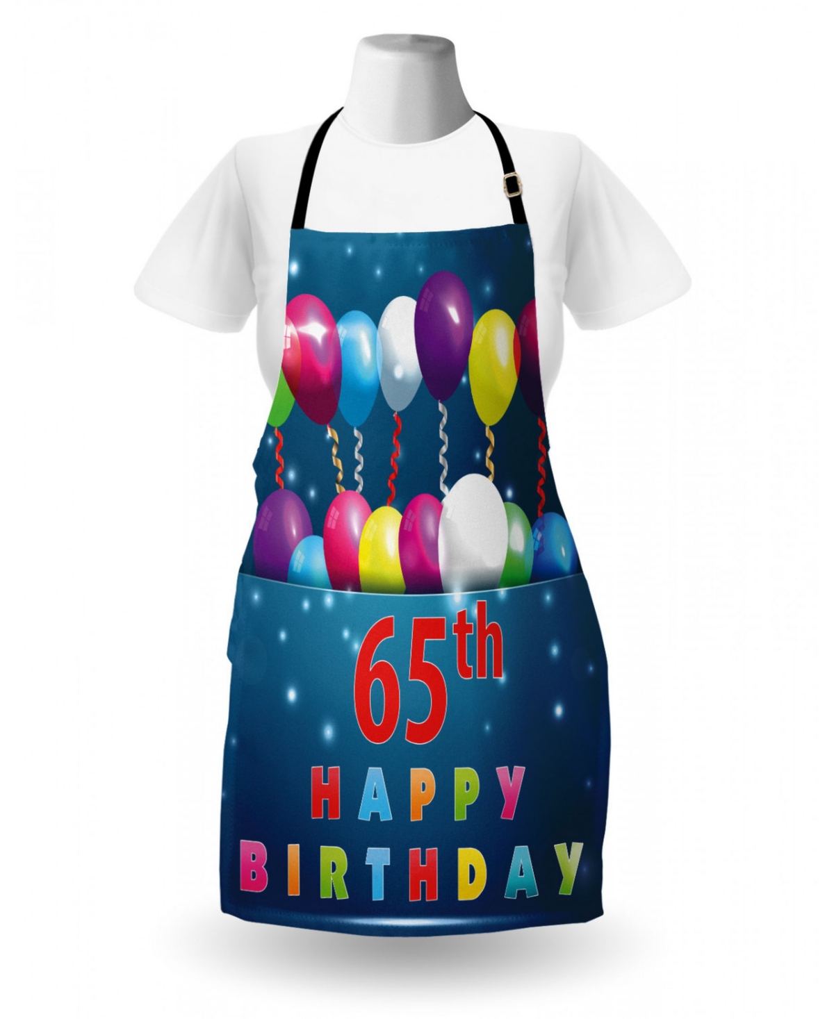 Ambesonne 65th Birthday Apron