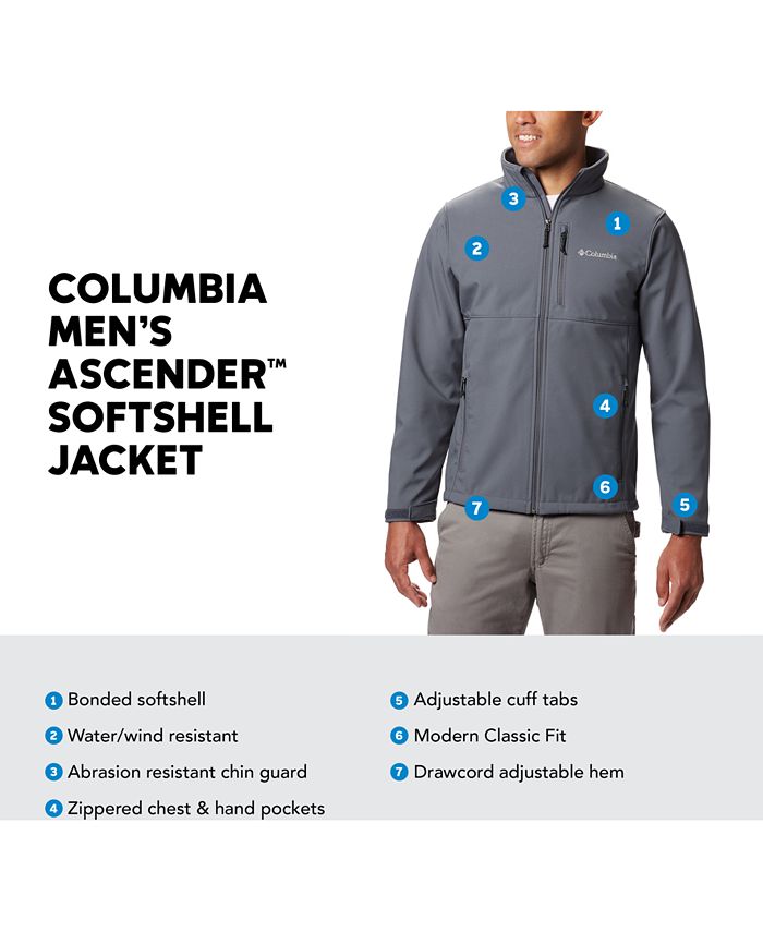 Columbia 155653 Ascender™ Softshell Jacket 