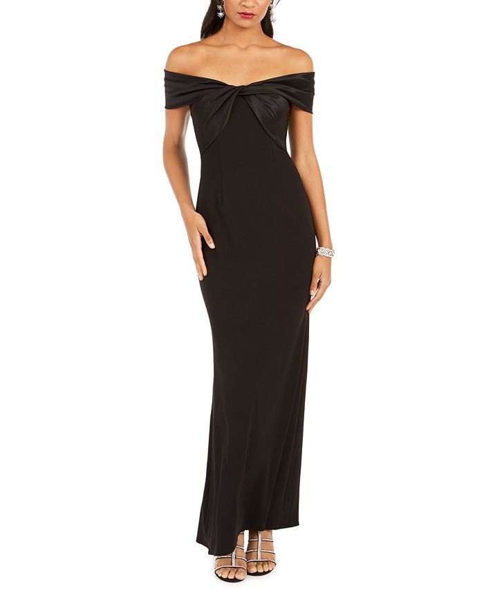 Eliza j off the shoulder fit & flare dress top