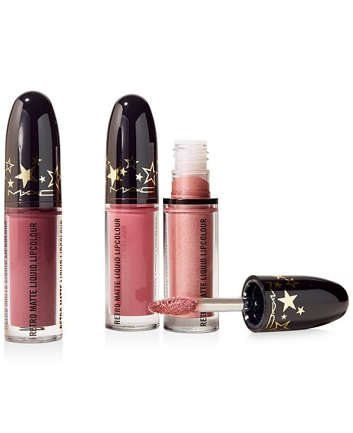 Mac 4 Pc Lucky Stars Retro Matte Set Reviews Makeup