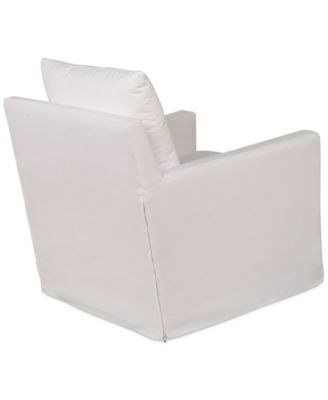 Brenalee 30" Performance Fabric Slipcover Swivel Glider