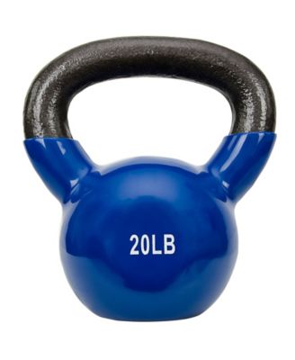 Vinyl Color Coated Kettle Bell, 15 LBs