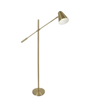 Ottlite Archer Floor Lamp In Brass