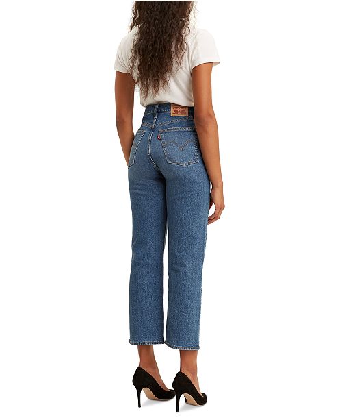 levi's women's premium ribcage straight ankle jeans