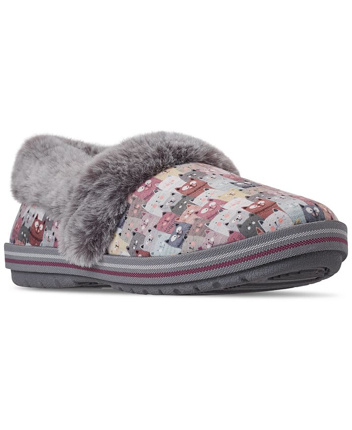 Skechers Women s BOBS Too Cozy Cuddled Up Slipper Shoes from