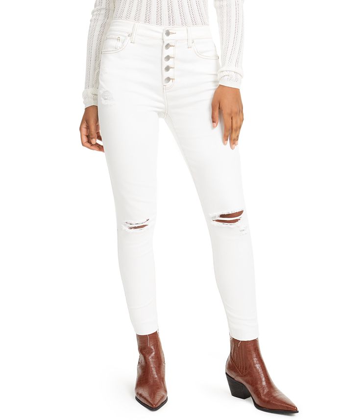 Tinseltown Juniors' Ripped Skinny Jeans Macy's