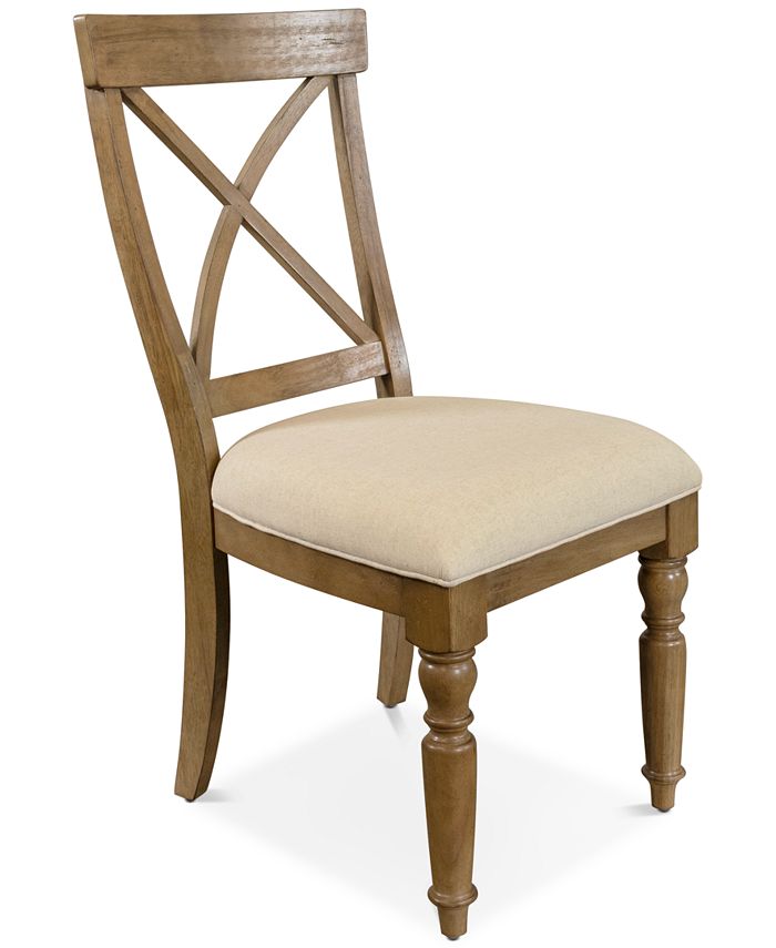 Furniture - Aberdeen X-Back Upholstered Side Chair