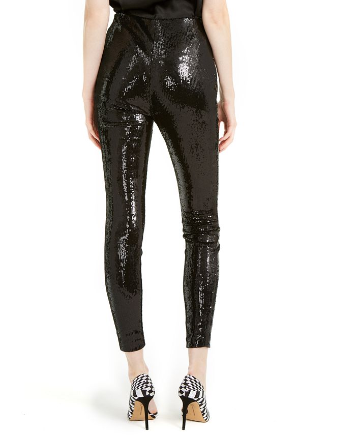 INC International Concepts INC Sequined Skinny Ankle Pants, Created for ...