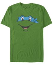  Nickelodeon Ninja Turtles Shirt With Mask and Leonardo, Green,  Large : Clothing, Shoes & Jewelry