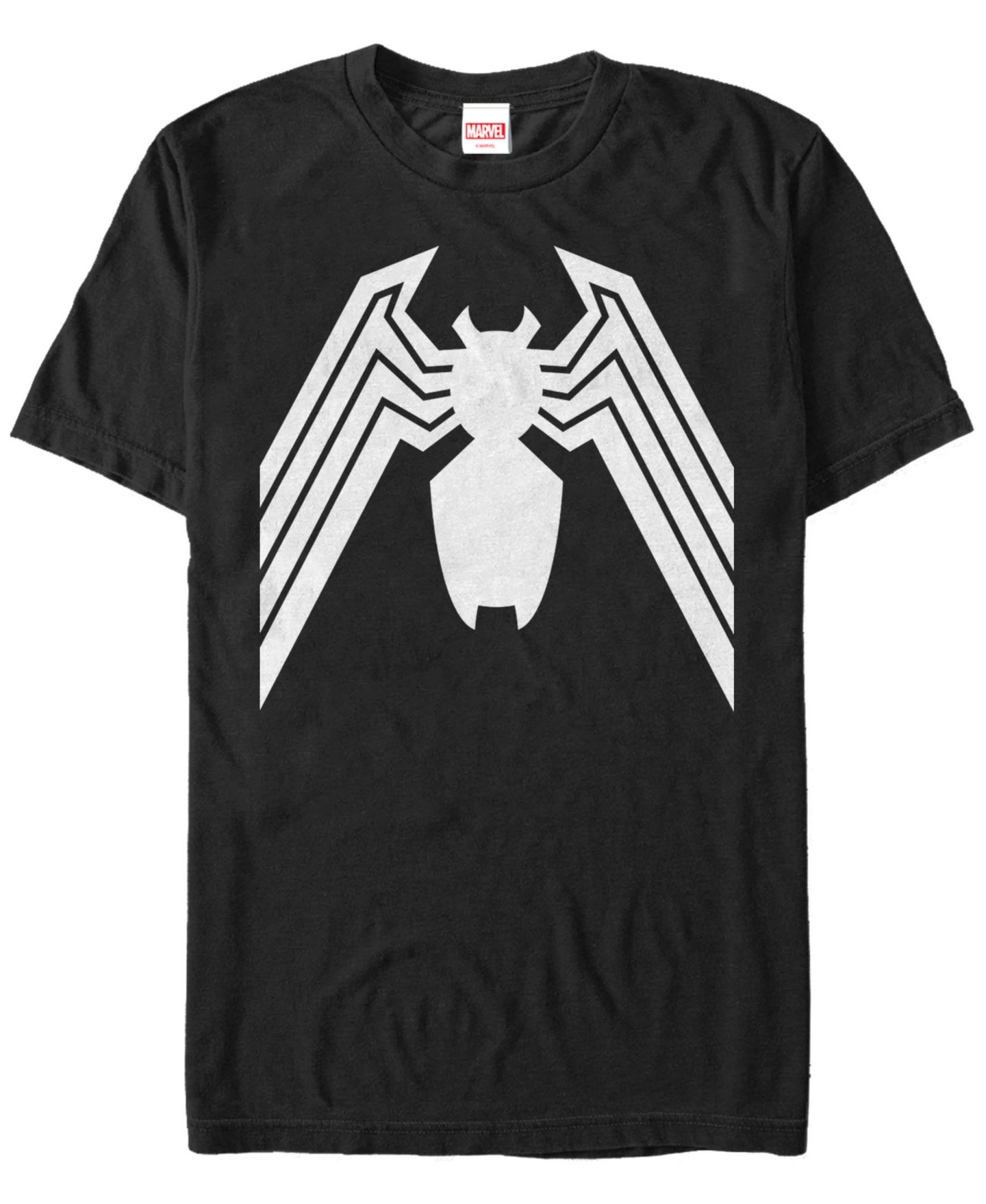 Мужская футболка Fifth Sun Marvel Venom Classic Chest Logo Costume Short Sleeve, цвет: Чёрный — фото 1