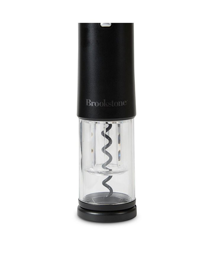 Brookstone Automatic Wine Opener with Clear Bottom Macy