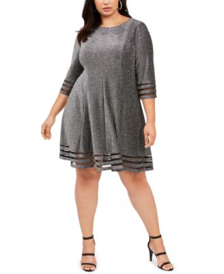 macy's jessica howard plus size dress