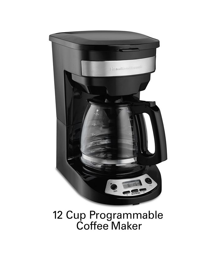Hamilton Beach 12 cup Programmable Coffee Maker Macy's