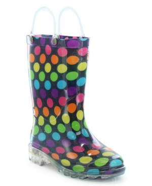 Western Chief Toddler Little Girl's and Big Girl's Lighted Rain Boots
