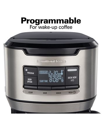 Hamilton Beach - 12 cup Thermal Carafe Programmable Coffee Maker