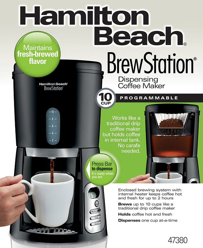 Hamilton Beach 10 Cup Brew Station Dispensing Coffee Maker Macy's