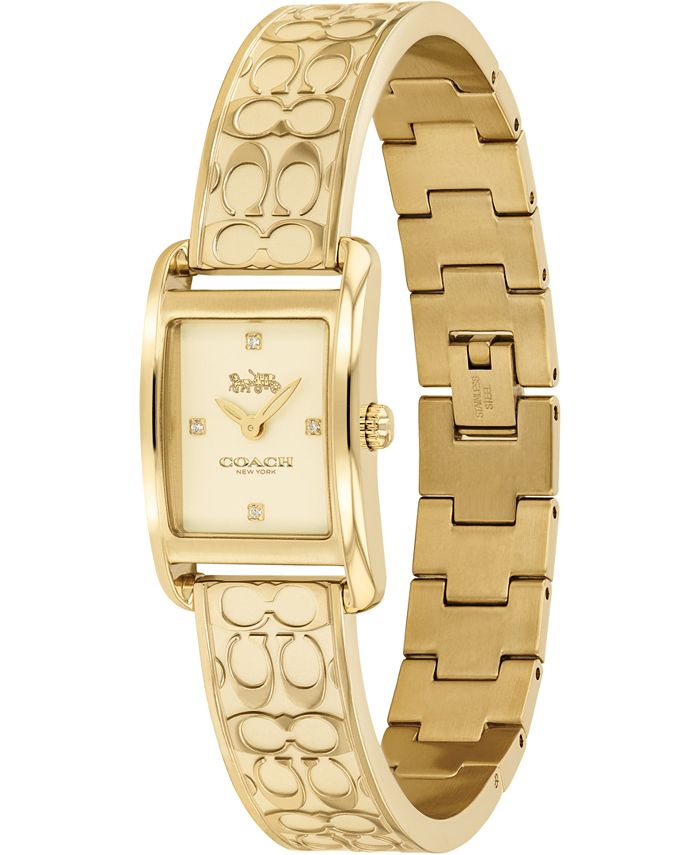 coach bangle watch