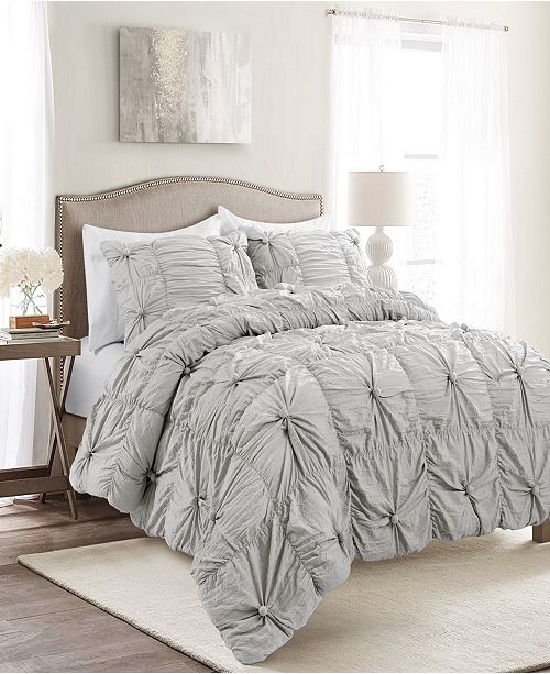 Lush Decor Bella 3 Piece King Comforter Set Reviews Bed In A