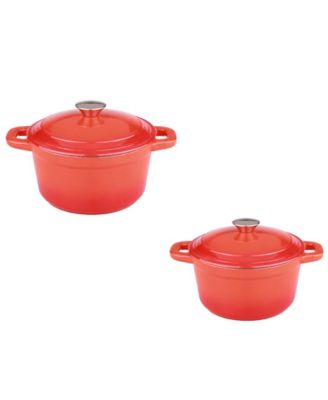 Neo 4pc Cast Iron Cookware Set, 3qt. & 7qt.