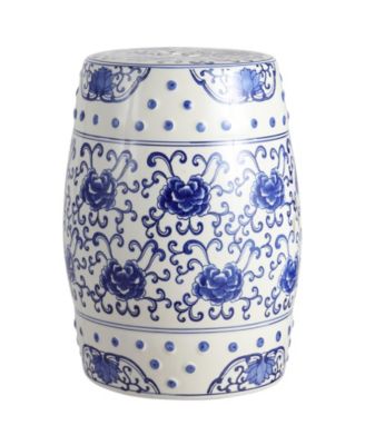 Jonathan Y - Lotus Flower Garden Stool, Quick Ship