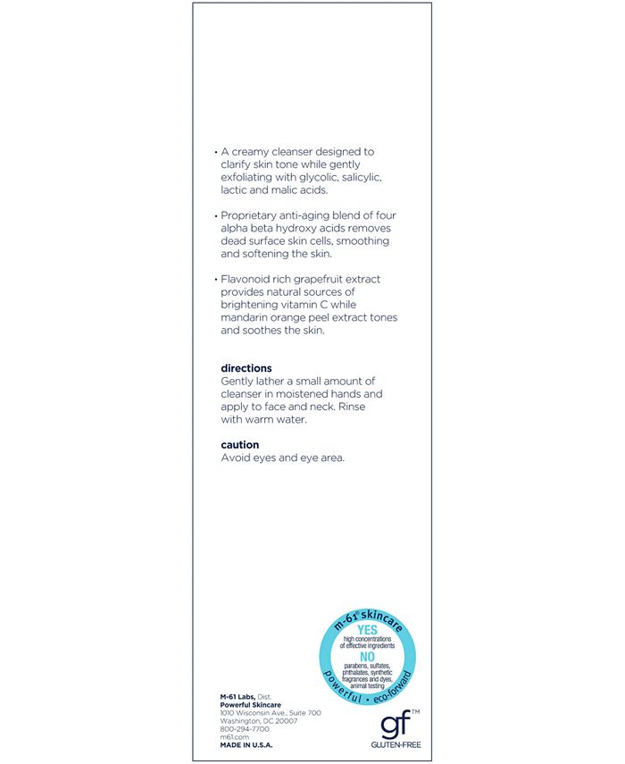 m61 by Bluemercury Brilliant Cleanse Travel Size SkinSmoothing