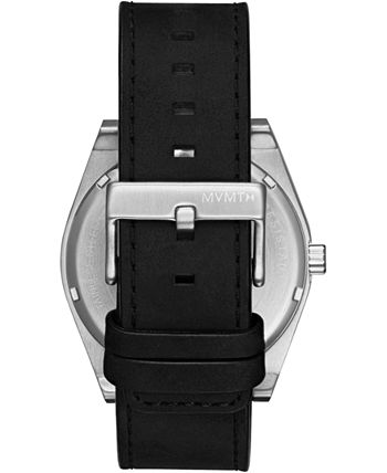 MVMT - Men's Nitro Element Blue Leather Strap Watch 43mm