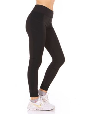 mid rise leggings with pockets