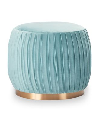 Jolie Pleated Ottoman