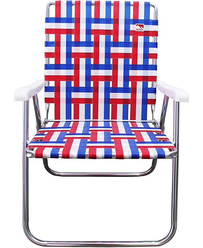 Outdoor Spectator Classic Aluminum bed Folding Lawn, Camp Chair, 2