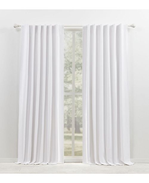 Lauren Ralph Lauren Waller Blackout Solid Tab Rod Pocket Curtain