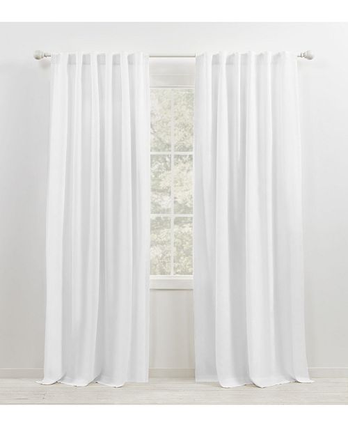 Lauren Ralph Lauren Leanne Back Tab Rod Pocket Curtain Panel 50