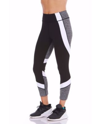 Therapy Seven-Eighth Length Color blocked Leggings - Macy's