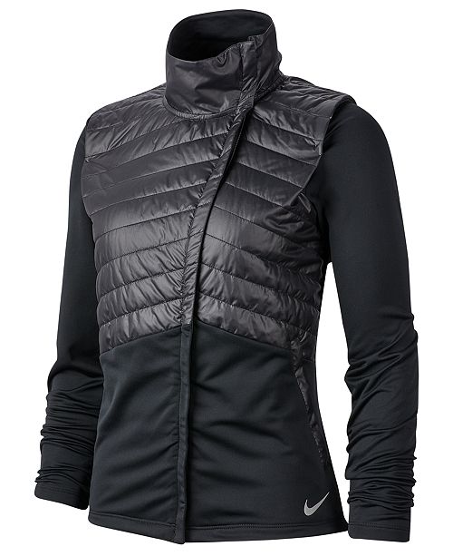 Nike Women's Essential Quilted Running Jacket & Reviews - Women - Macy's