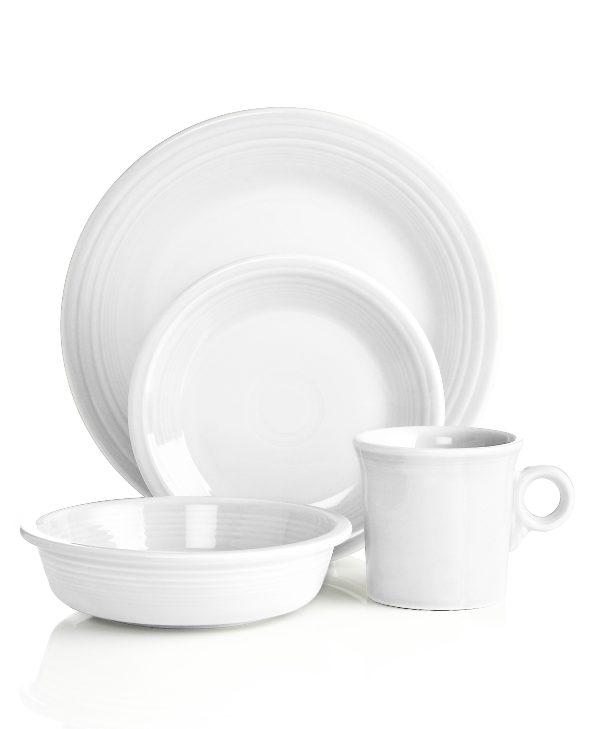 4-Piece Place Setting - White