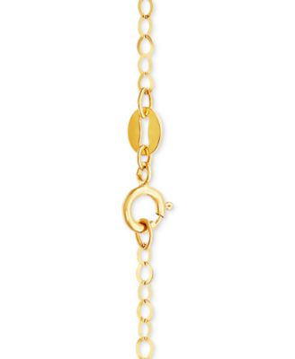 Mommy 18 Pendant Necklace in 10k Gold